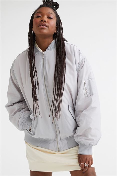 Куртка-бомбер с мягкой подкладкой 1-01153050 - Фото 10053123