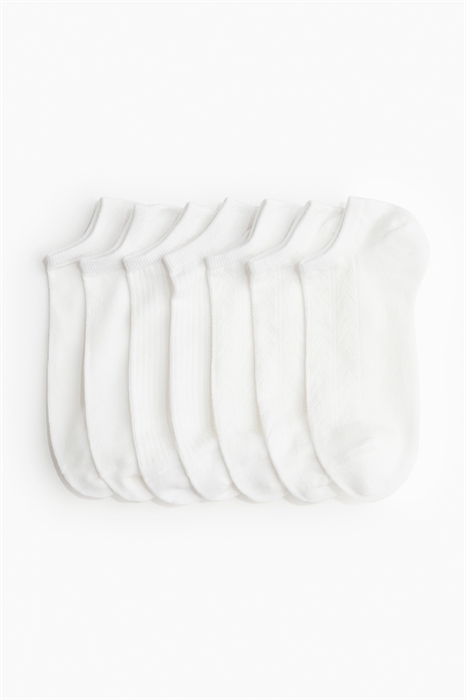 Носки для кроссовок, набор из 7 пар - Фото 12463246