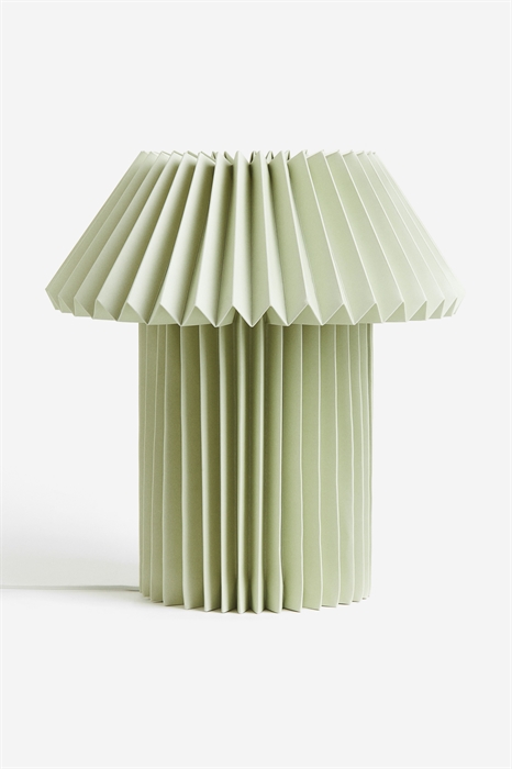 Настольная лампа с плиссированным абажуром - Фото 12473539
