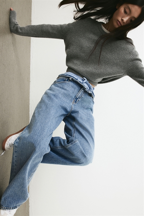 Широкие джинсы Wide High Jeans - Фото 12482869