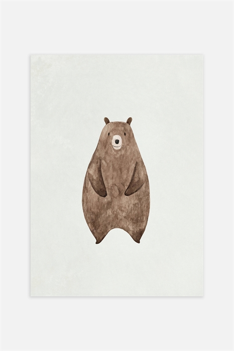 Плакат с маленьким медвежонком - Фото 12483792