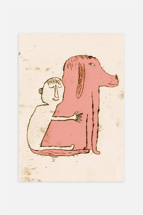 Плакат Собака и объятия - Фото 12485219