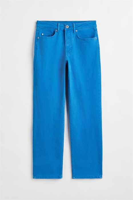 Прямые джинсы длиной до щиколотки - Фото 12488274