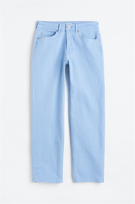 Прямые джинсы длиной до щиколотки - Фото 12488276