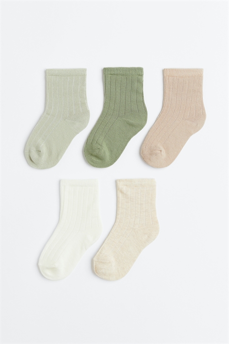 Трикотажные носки, 5 пар - Фото 12488372