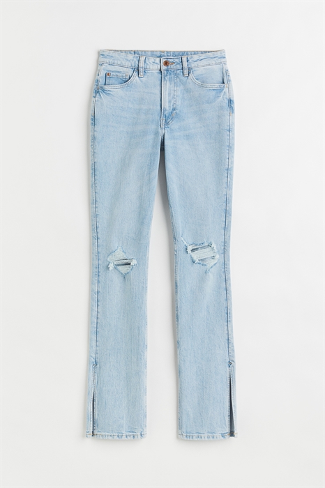 Высокие джинсы скинни - Фото 12490140