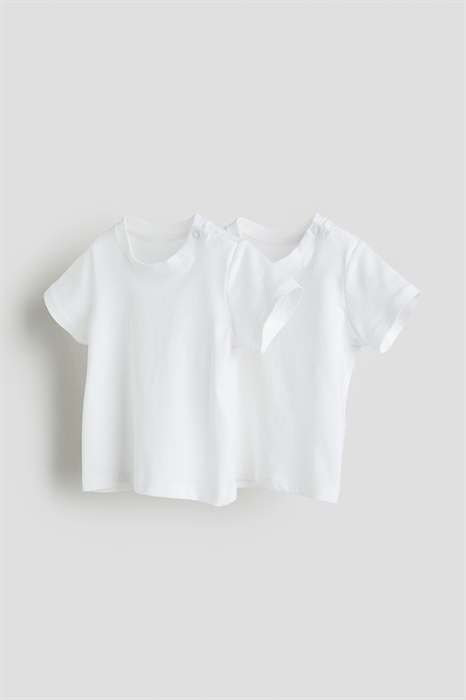 Хлопковые футболки, в наборе 2 шт - Фото 12491579