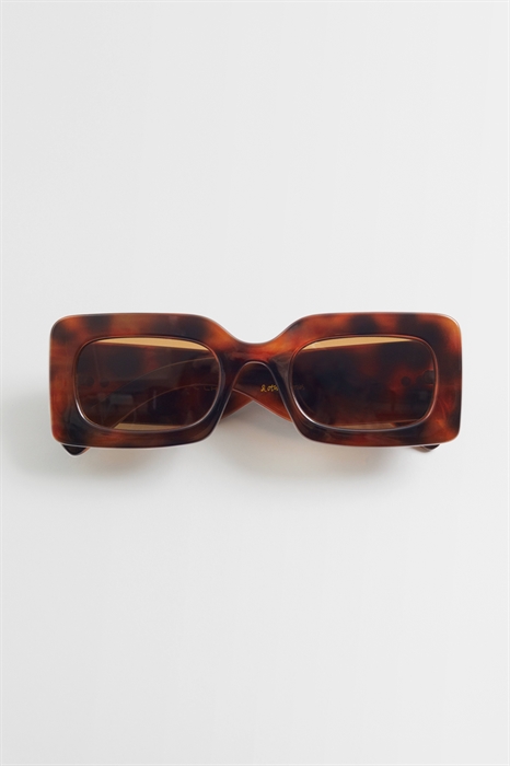 Солнцезащитные очки с широкой квадратной оправой - Фото 12493655