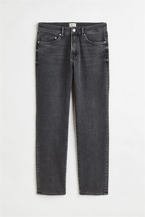 Прямые обычные джинсы - Фото 12495036