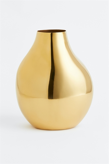 Большая металлическая ваза - Фото 12495568