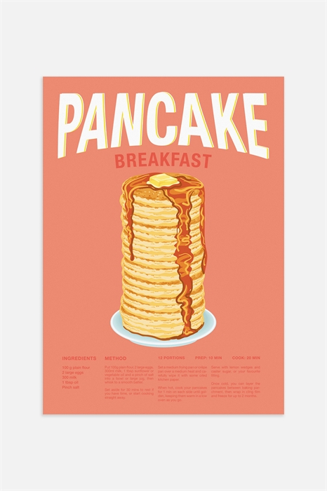 Постер Блинный завтрак - Фото 12496926