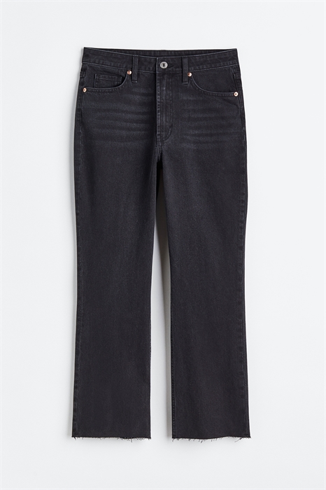 Расклешенные джинсы с высокой посадкой - Фото 12498191