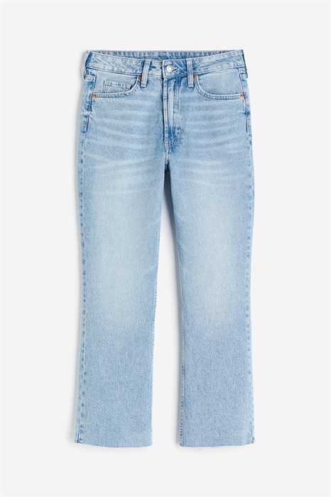 Расклешенные джинсы с высокой посадкой - Фото 12498195