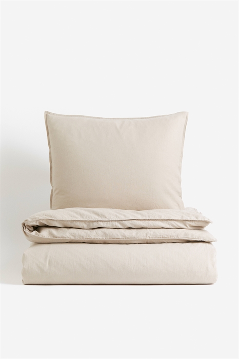 Постельное белье из смеси льна для односпальной кровати - Фото 12505124
