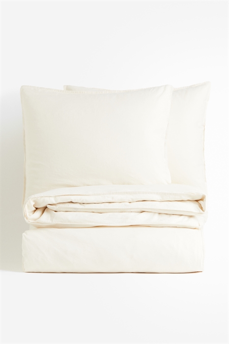 Постельное белье из смеси льна для двуспальной кровати/кровати размера king-size - Фото 12505151