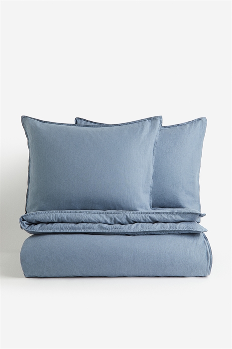 Постельное белье из смеси льна для двуспальной кровати/кровати размера king-size - Фото 12505159