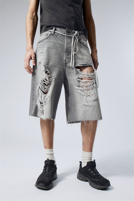 Свободные мешковатые джинсовые шорты Astro - Фото 12522364