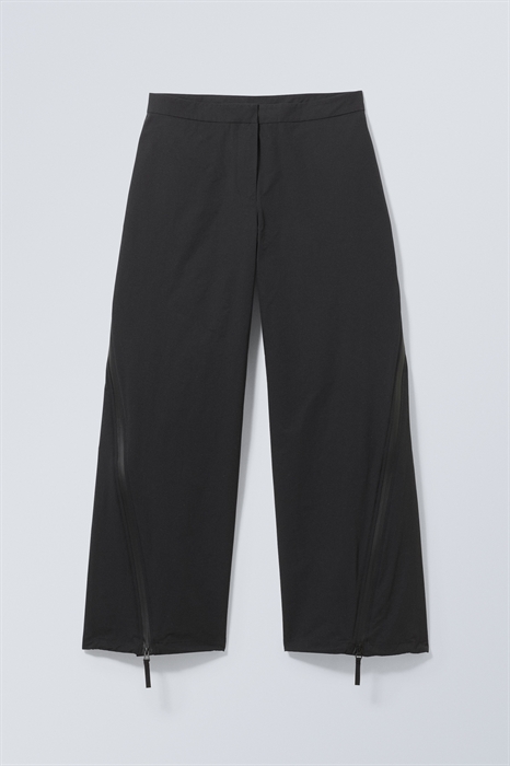 Нейлоновые брюки Junko с застежкой на молнию - Фото 12530190