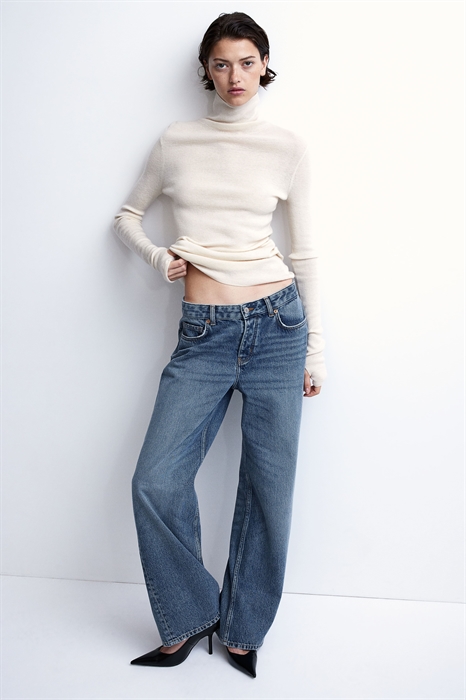 Широкие джинсы Regular - Фото 12532543