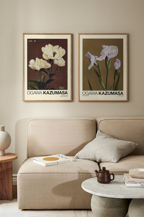Набор плакатов Японские цветы - Фото 12538776