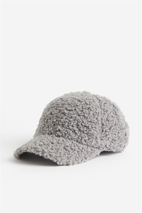 Плюшевая флисовая шапка - Фото 12540072