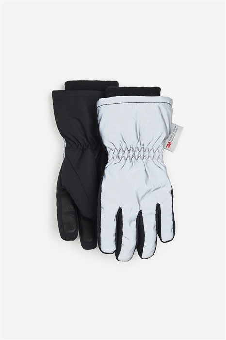 Светоотражающие зимние перчатки - Фото 12547254