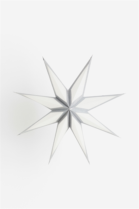 Бумажный абажур в форме звезды - Фото 12553097