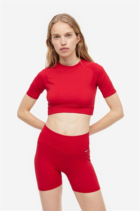 Limitless Seamless Cropped Tee - Фото 12564057