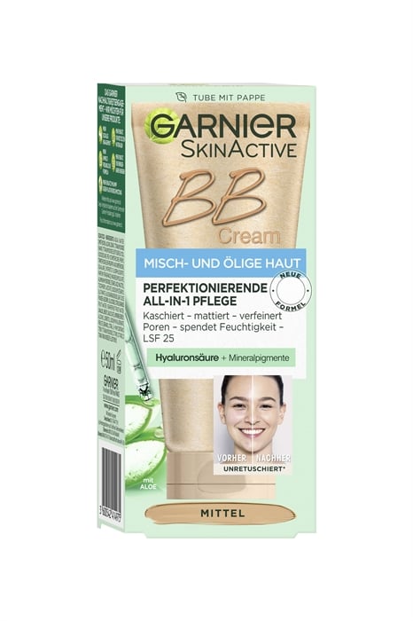 Skinactive BB Cream Oil-free Medium 1203063002 - Фото 12567122