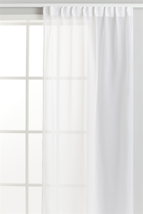 2 комплекта прозрачных штор-шарфов - Фото 12575706