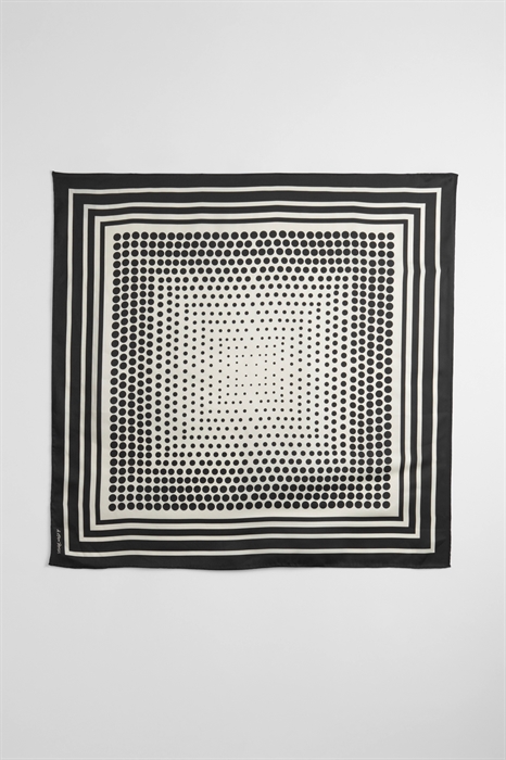 Квадратный шарф с точками - Фото 12577925