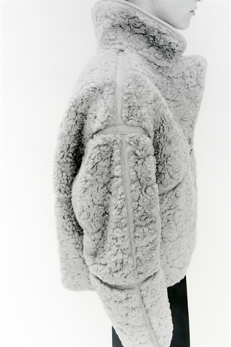 Плюшевая флисовая куртка - Фото 12584786