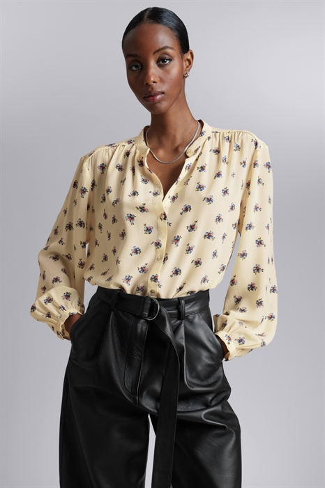 Свободная шелковая блузка - Фото 12594435