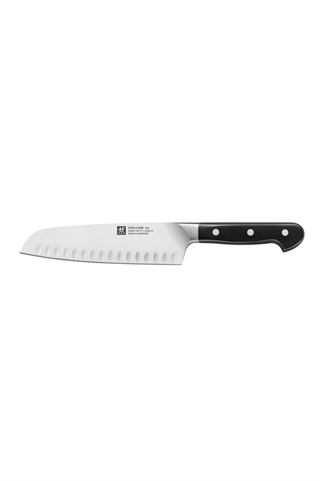 Японский поварской нож Pro Santoku 18 см - Фото 12598273