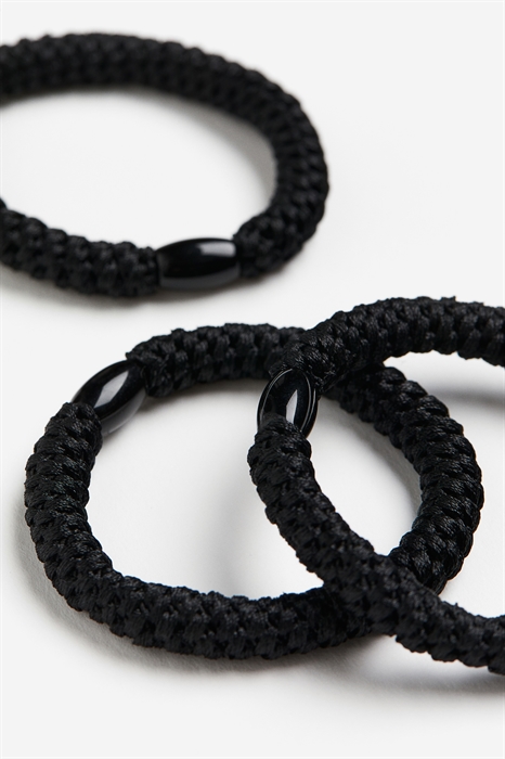 3 упаковки плетеных завязок для волос - Фото 12601006