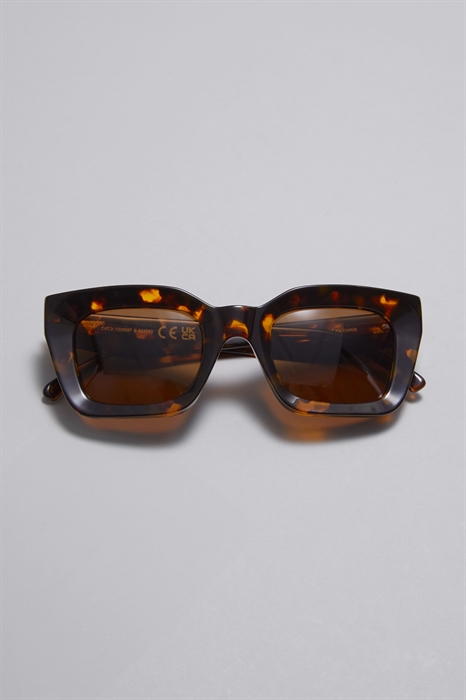 Прямоугольные солнцезащитные очки из ацетата - Фото 12606272