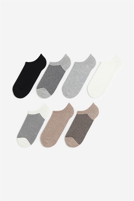 Носки для кроссовок, набор из 7 пар - Фото 12635107