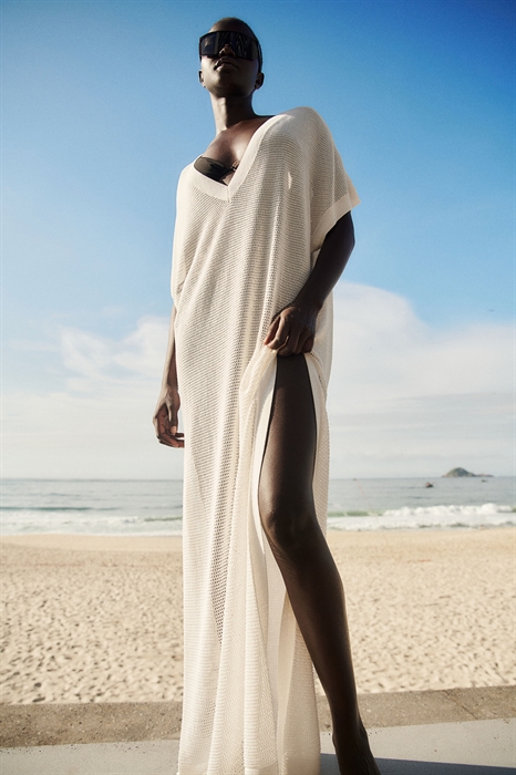 Платье из сетки для пляжа - Фото 12635167