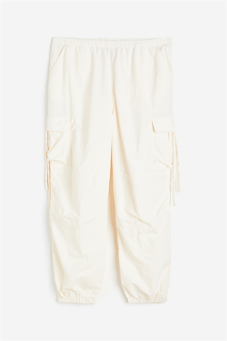 Парашютные брюки H&M+ с низким поясом - Фото 12643202