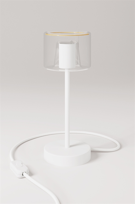 Настольная лампа с миниатюрной лампочкой-призраком - Фото 12650069
