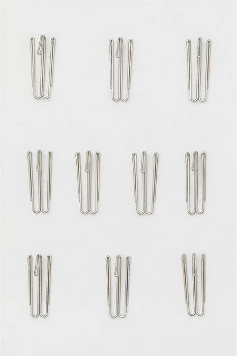 Крючки для штор, набор из 10 шт - Фото 12650445