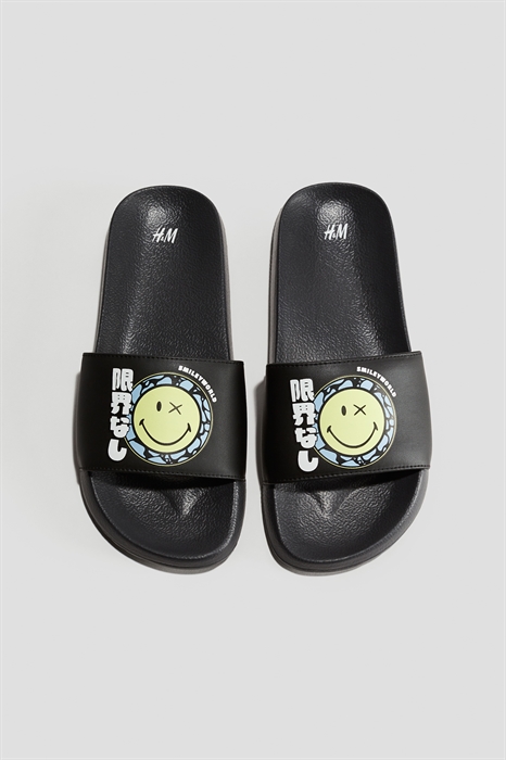 Купальные сандалии с принтом - Фото 12677256
