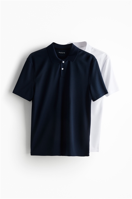 Спортивная рубашка-поло DryMove™ в упаковке из 2 штук - Фото 12681718