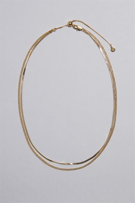 Ожерелье с двойной цепочкой - Фото 12683792