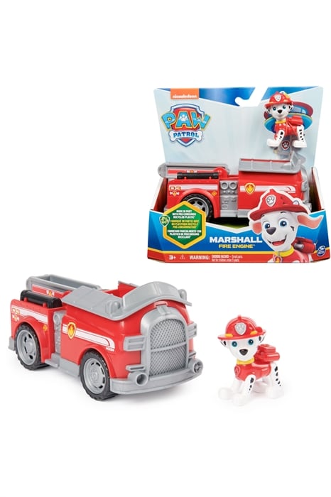 Paw Patrol, пожарная машина с фигуркой Маршалла 1258043001 - Фото 12734314