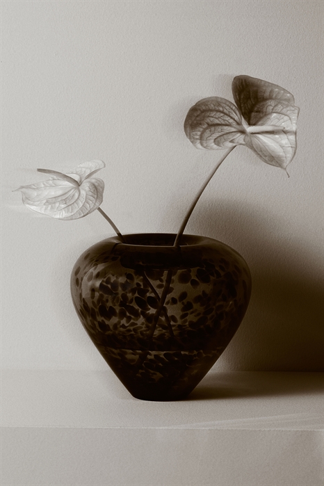 Большая стеклянная ваза - Фото 12807350