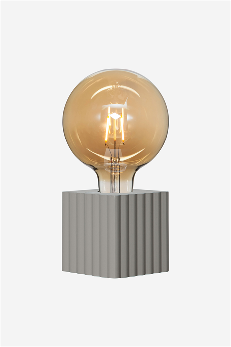 Основание для лампы в виде коробки с цоколем E27 Plain Amber G125 - Фото 12808902