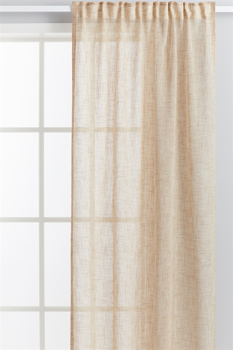 2 комплекта шторных платков из льняной ткани - Фото 12850190
