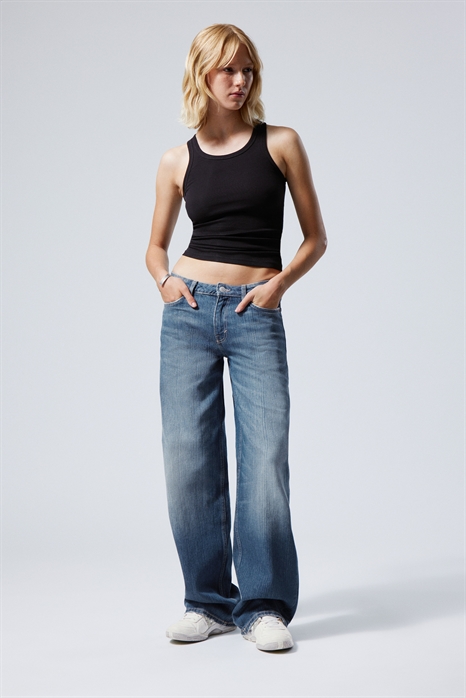Свободные джинсы Ampel с заниженной талией - Фото 12856993