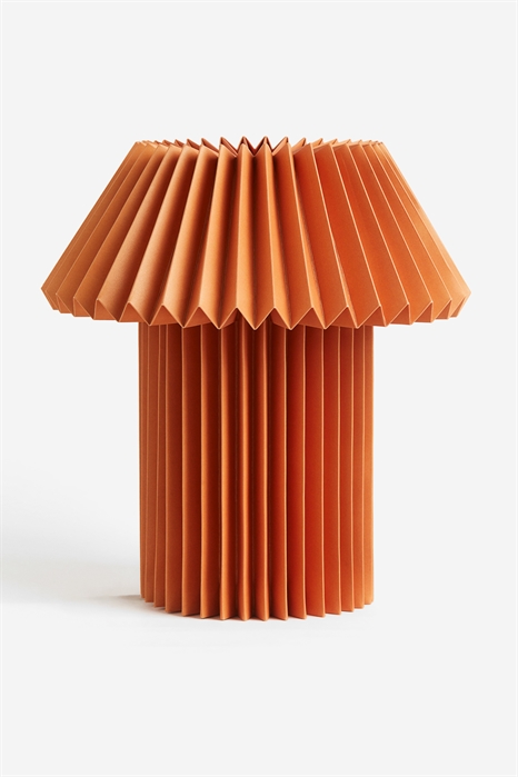 Настольная лампа с плиссированным абажуром - Фото 12859208